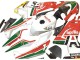 2006-2011 Aprilia RS125 Motorcycle Fairings - White Red Green UK
