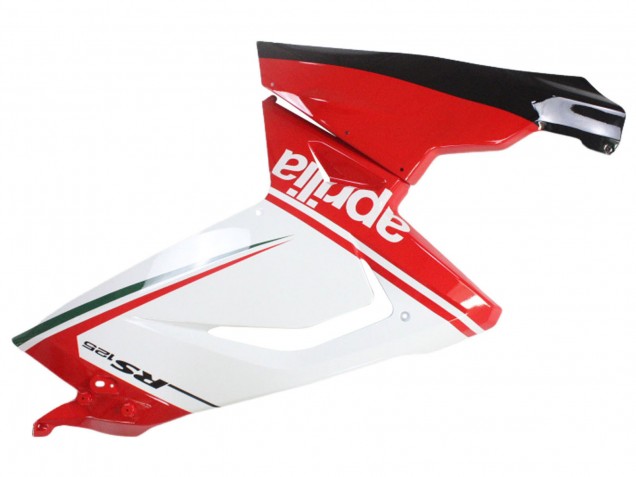2006-2011 Aprilia RS125 Motorcycle Fairings - White Red Black UK