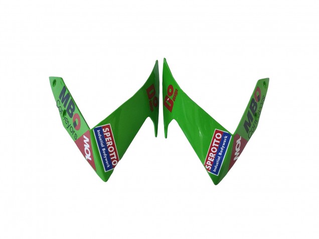 2006-2011 Aprilia RS125 Motorcycle Fairing - Green White Black UK