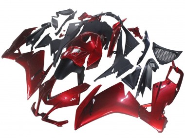 Buy 2012-2018 Aprilia RS4 50 125 Motorcycle Fairing - Red Matte Black UK
