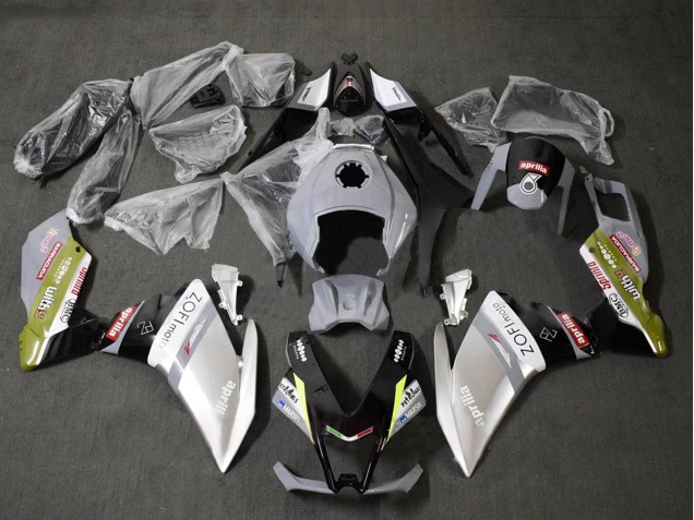 2012-2018 Aprilia RS4 50 125 Motorcycle Fairings - White Silver Grey Black UK