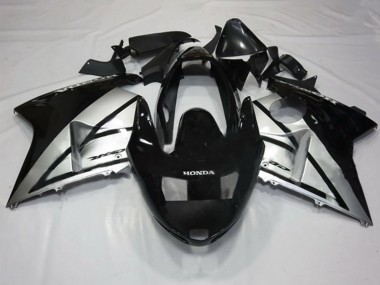 Buy 1996-2007 Honda CBR1100XX Blackbird Motorcycle Fairings - Silver Glossy Black UK