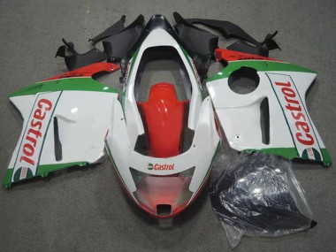 Buy 1996-2007 Honda CBR1100XX Blackbird Motorcycle Fairings - White Red Green Castrol UK