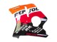 1996-2007 Honda CBR1100XX Blackbird Abs Motorcycle Fairings - Orange White Red Glossy Black Repsol UK