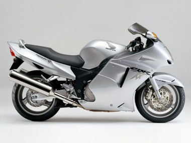 Buy 1996-2007 Honda CBR1100XX Blackbird Motorcycle Fairings - Silver Grey UK