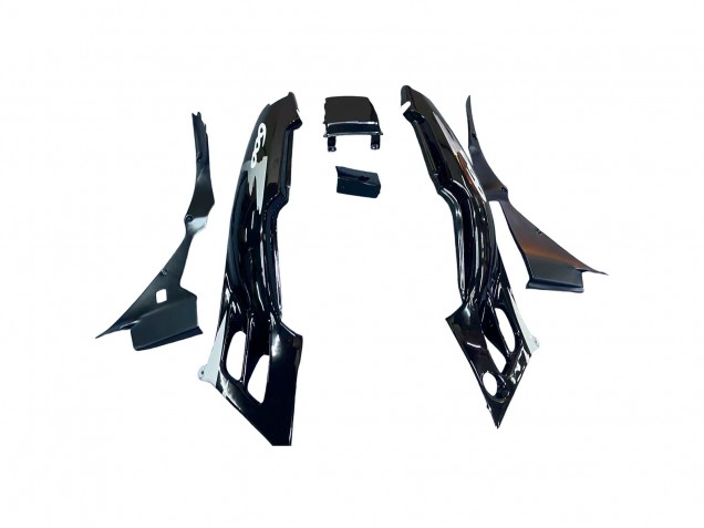 1991-1994 Honda CBR600 F2 Motorcycle Fairings - Silver Glossy Black UK