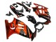 1995-1996 Honda CBR600 F3 Motorcycle Fairings - Orange Glossy Black UK