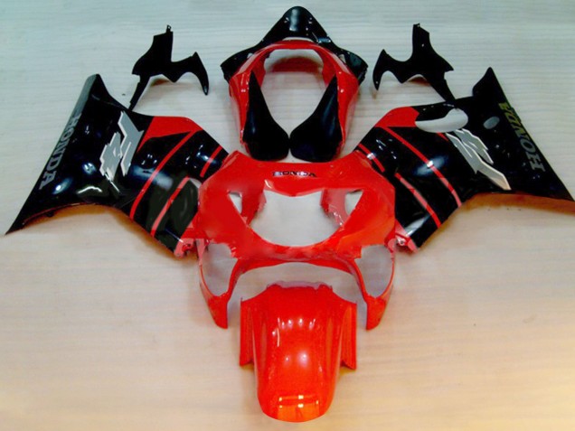 1999-2000 Honda CBR600 F4 Motorcycle Fairings - Red Glossy Black UK