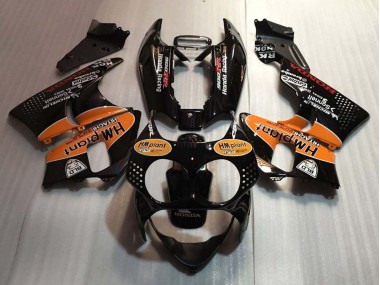 Buy 1992-1993 Honda CBR900RR 893 Motorcycle Fairings - Glossy Black Orange Hm Plant UK