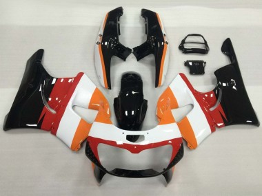 Buy 1994-1995 Honda CBR900RR 893 Motorcycle Fairings - Orange White Red Glossy Black UK