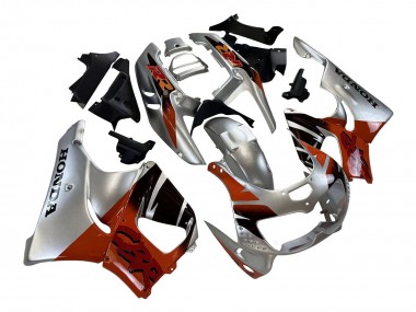 Buy 1996-1997 Honda CBR900RR 893 Motorcycle Fairings - Silver Red Glossy Black UK
