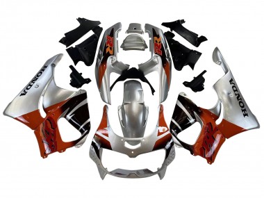 Buy 1996-1997 Honda CBR900RR 893 Motorcycle Fairings - Silver Red Glossy Black UK