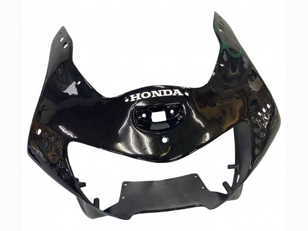 1998-1999 Honda CBR900RR 919 Motorcycle Fairings - Glossy Black White Decals UK