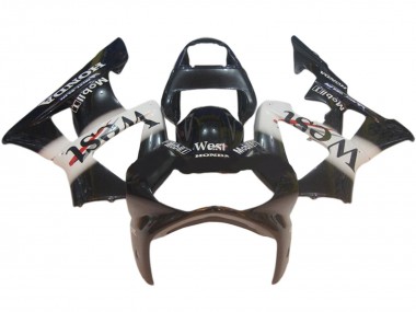 Buy 2000-2001 Honda CBR900RR 929 Motorcycle Fairings - Glossy Black White West UK