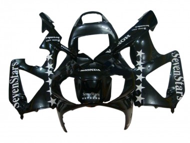 Buy 2000-2001 Honda CBR900RR 929 Motorcycle Fairings - Glossy Black White SevenStars UK