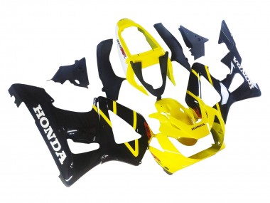 Buy 2000-2001 Honda CBR900RR 929 Motorcycle Fairings - Yellow Glossy Black UK