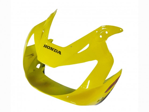 2000-2001 Honda CBR900RR 929 Motorcycle Fairings - Yellow Glossy Black UK