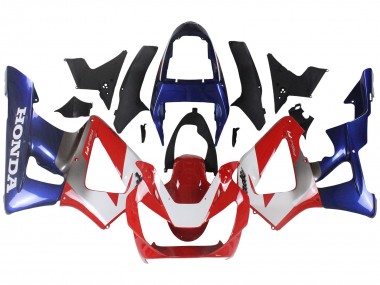Buy 2000-2001 Honda CBR900RR 929 Motorcycle Fairings - Silver Red Blue UK