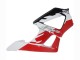 2000-2001 Honda CBR900RR 929 Motorcycle Fairings - White Red Glossy Black Racing UK