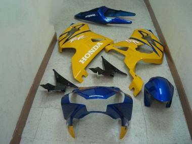 Buy 2002-2003 Honda CBR900RR 954 Motorcycle Fairings - Blue Yellow UK