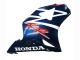 2002-2003 Honda CBR900RR 954 Motorcycle Fairings - White Dark Blue UK