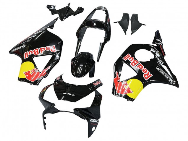 2002-2003 Honda CBR900RR 954 Motorcycle Fairings - Glossy Black Yellow Red Bull Michelin UK