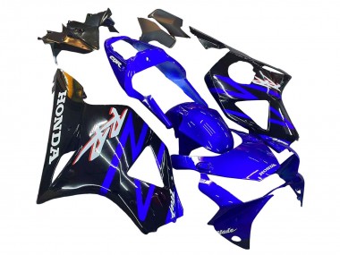 Buy 2002-2003 Honda CBR900RR 954 Motorcycle Fairing Kits - Blue Glossy Black UK
