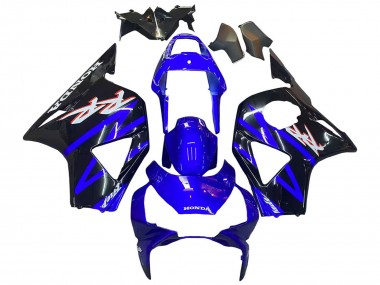 Buy 2002-2003 Honda CBR900RR 954 Motorcycle Fairing Kits - Blue Glossy Black UK