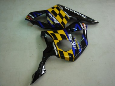 Buy 2002-2003 Honda CBR900RR 954 Motorcycle Fairings - Blue Yellow Glossy Black Telefonica MoviStar Castrol UK