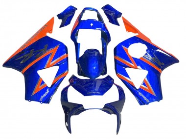 Buy 2002-2003 Honda CBR900RR 954 Motorcycle Fairings - Orange Blue UK