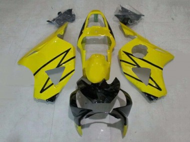 Buy 2002-2003 Honda CBR900RR 954 Motorcycle Fairings - Yellow Glossy Black UK
