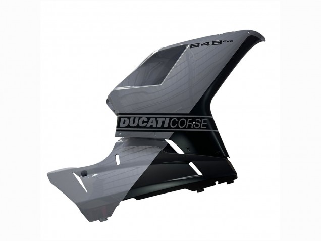 2007-2014 Ducati 848 Motorcycle Fairings - Silver Gold Matte Black UK