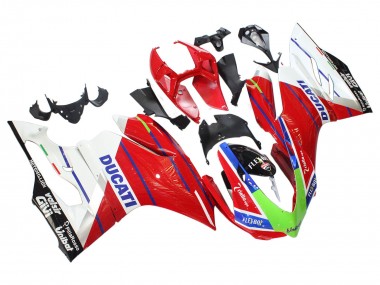 Buy 2011-2014 Ducati Panigale 899/1199 Motorcycle Fairings - White Red Green Blue Glossy Black Flex-Box UK