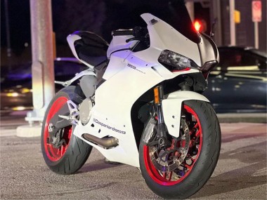 Buy 2015-2020 Ducati 959/1299 Motorcycle Fairings - White Purple UK
