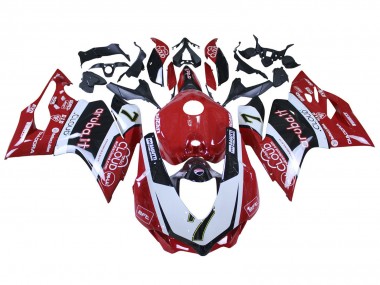 Buy 2015-2020 Ducati 959/1299 Motorcycle Fairings - White Red Black Aruba 7 UK