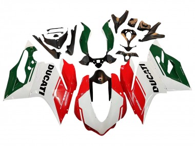 Buy 2015-2020 Ducati 1299 Motorcycle Fairings - White Red Green Matte Black UK