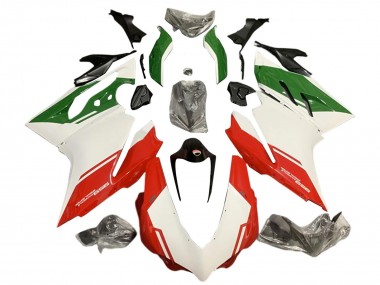Buy 2015-2020 Ducati 959 Motorcycle Fairings - White Red Green UK