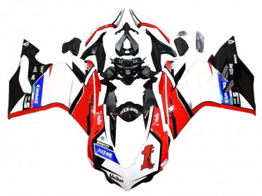 Buy 2015-2020 Ducati 959/1299 Motorcycle Fairings - White Red Glossy Black Unibat Flex-Box UK