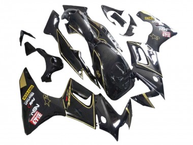 Buy 2002-2006 Honda CBR125R Motorcycle Fairings - Glossy Black Gold UK