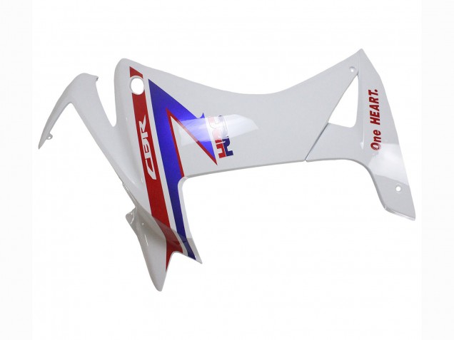 2013-2015 Honda CBR500R Motorcycle Fairings - White Red Blue HRC UK