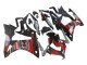 2013-2015 Honda CBR500R Motorcycle Fairings - Red Silver Glossy Black UK