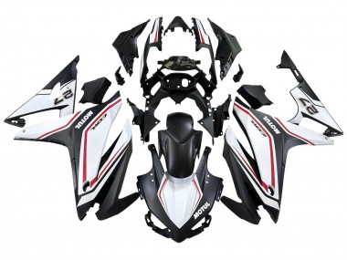 Buy 2016-2018 Honda CBR500R Motorcycle Fairings - White Red Matte Black UK