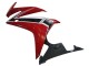 2016-2018 Honda CBR500R Motorcycle Fairings - Red White Matte Black UK