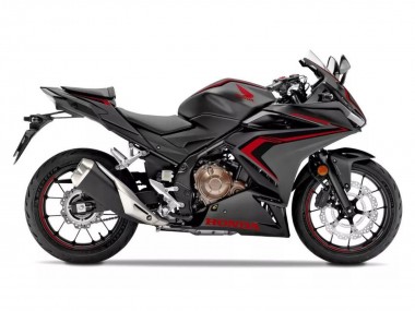 Buy 2022-2023 Honda CBR500R Motorcycle Fairings - Matte Black Red UK