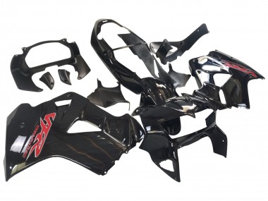 Buy 1998-2001 Honda VFR 800 Motorcycle Fairings - Glossy Black Red Decal UK
