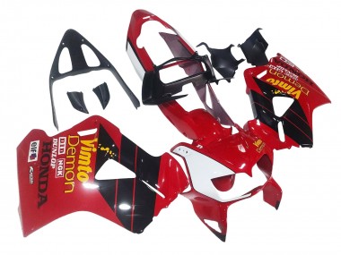Buy 1998-2001 Honda VFR 800 Motorcycle Fairings - Red White Glossy Black Vimto UK