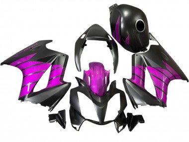 Buy 2002-2013 Honda VFR 800 Motorcycle Fairings - Purple Matte Black UK