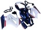 2002-2013 Honda VFR 800 Motorcycle Fairings - White Red Dark Blue UK