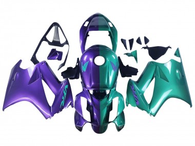 Buy 2002-2013 Honda VFR 800 Motorcycle Fairings - Purple Green UK