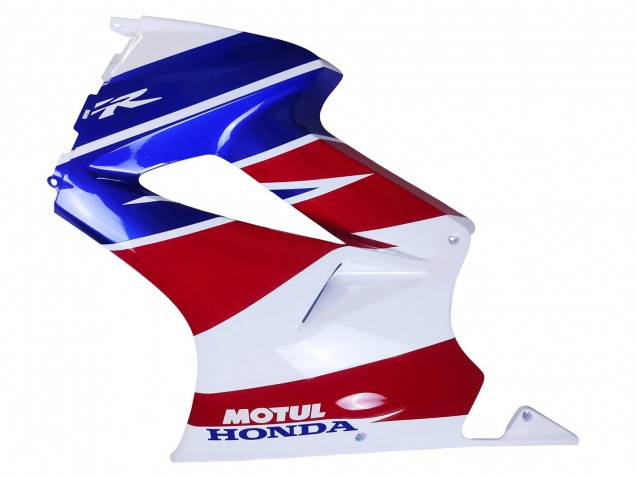 2002-2013 Honda VFR 800 Motorcycle Fairings - White Red Blue Motul UK